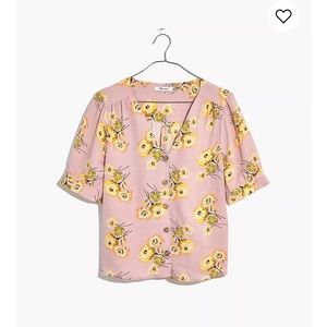 Madewell Floral Blouse
